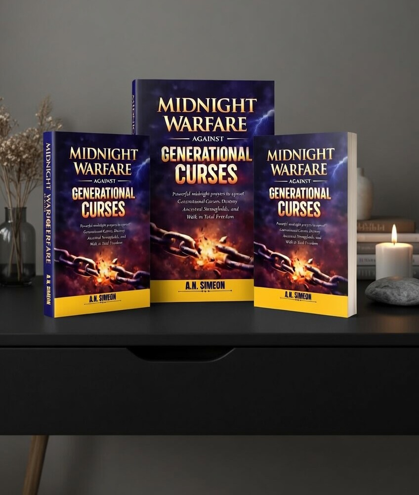 MIDNIGHT WARFARE AGAINST GENERATIONAL CURSES: Powerful Midnight Prayers To Uproot Generational Curses, Destroy Ancestral Strongholds, And Walk In Total Freedom.