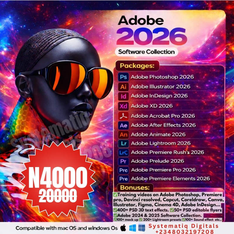 2026 Adobe Software Collection.