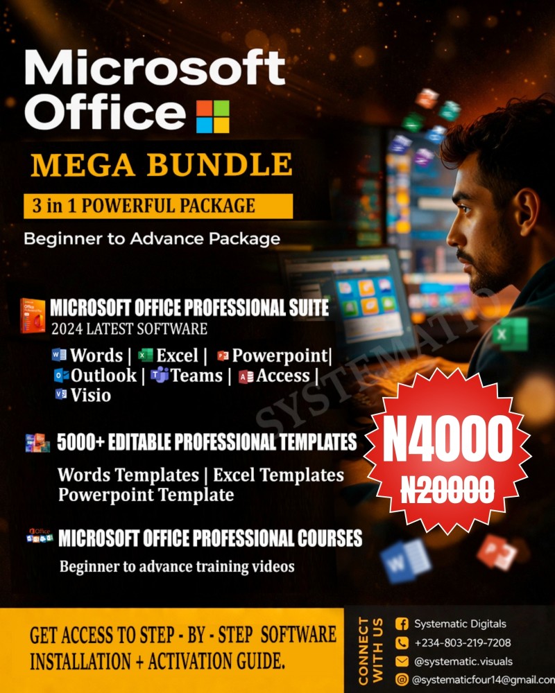 MS 3 in 1 MEGA BUNDLE