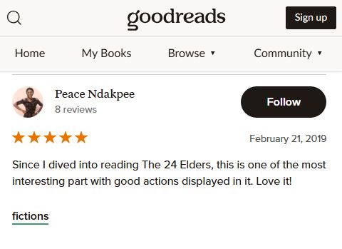 Customer review 1