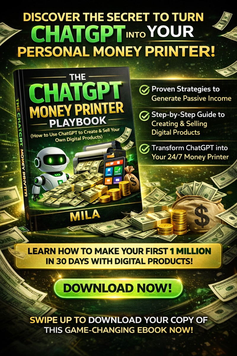 Make your first 200k in 2weeks (THE CHATGPT MONEY PRINTER PLAYBOOK)