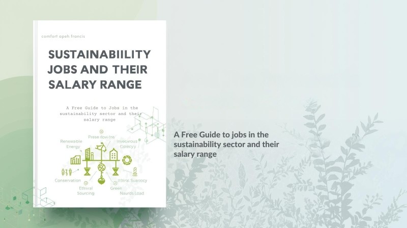 Sustainability Jobs and Salary Range  Sustainability Jobs and Salary Range