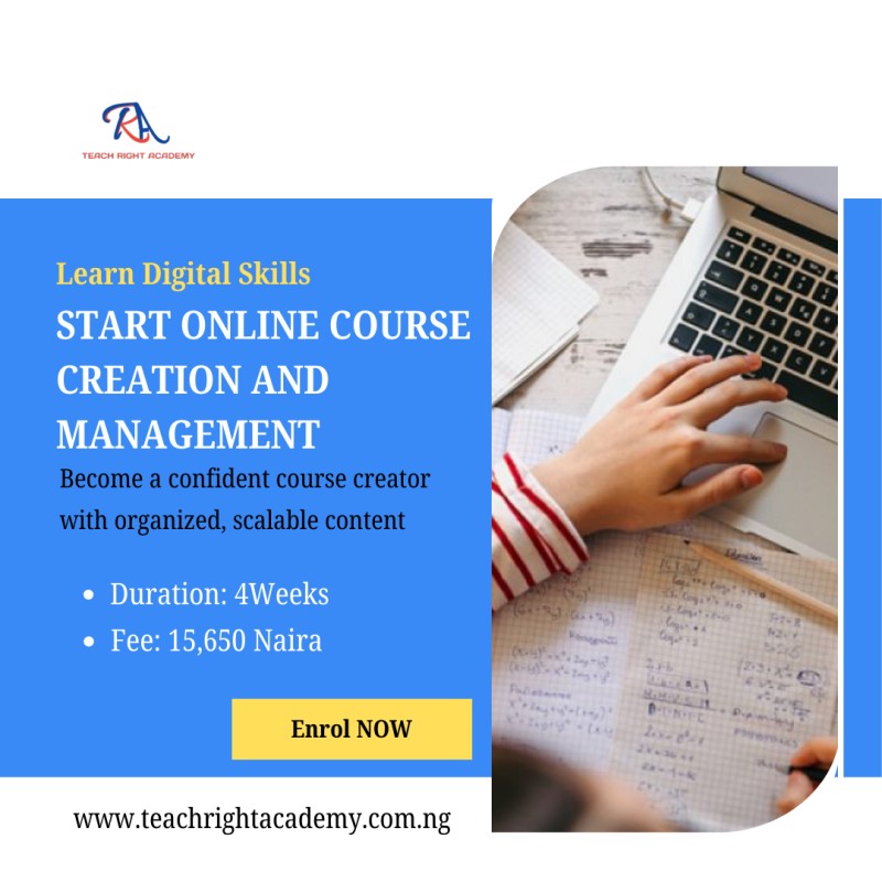 Online Course Creation and Management