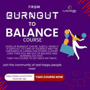 Burnout to Balance