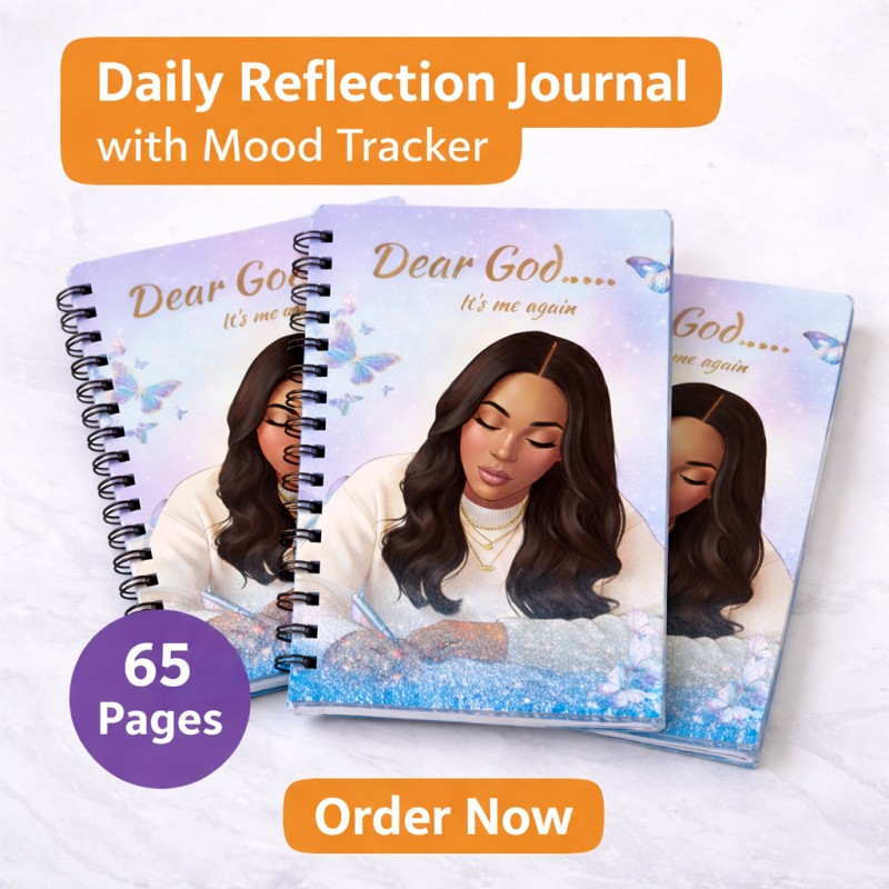 Dear God Reflection Journal with Tracker