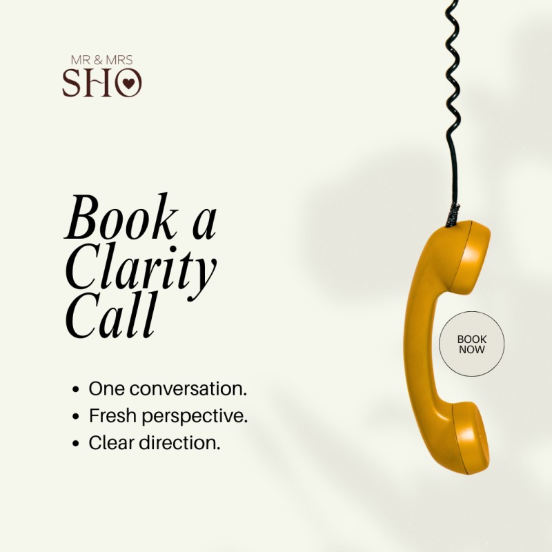 Clarity call with The Shos (45 mins)