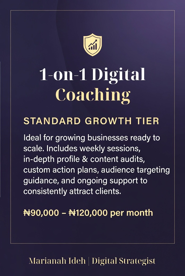 Premium Intensive Digital Coaching