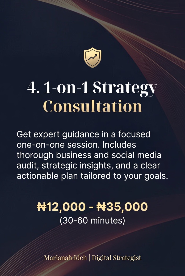 Strategy Consultation