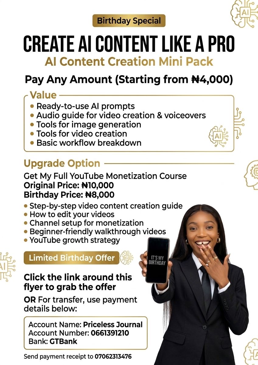 AI Mini Pack (Birthday Offer)
