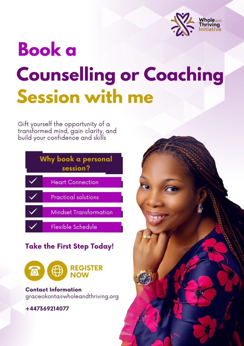 30 minutes Counselling or Coaching Session