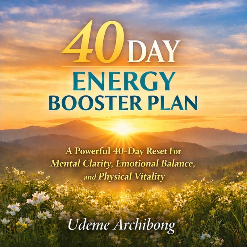 40 Days Energy Booster Plan: A Powerful 40-Day Reset For Mental Clarity, Emotional Balance, and Physical Vitality