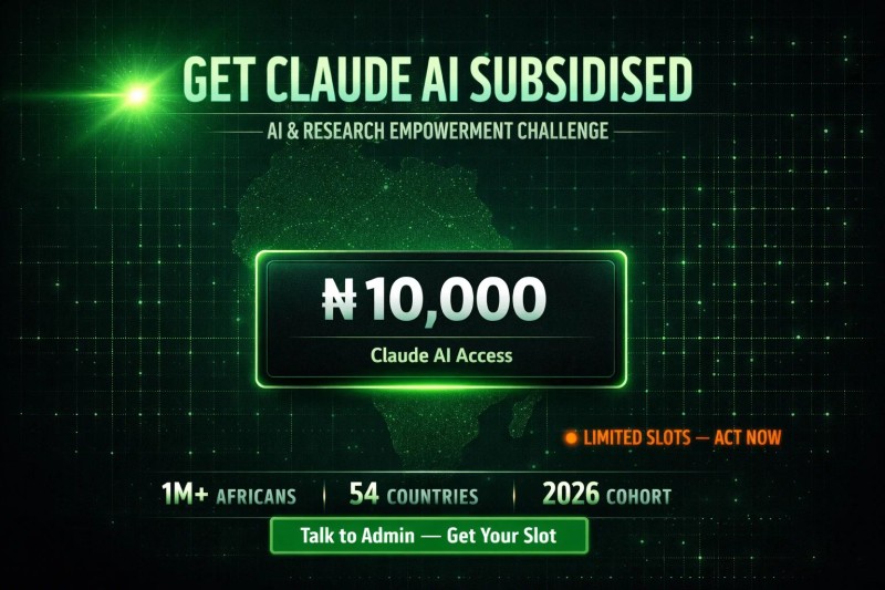 GRAB YOUR YOUR 50% EARLY SUBSCRIBER DISCOUNT FOR CLAUDAI