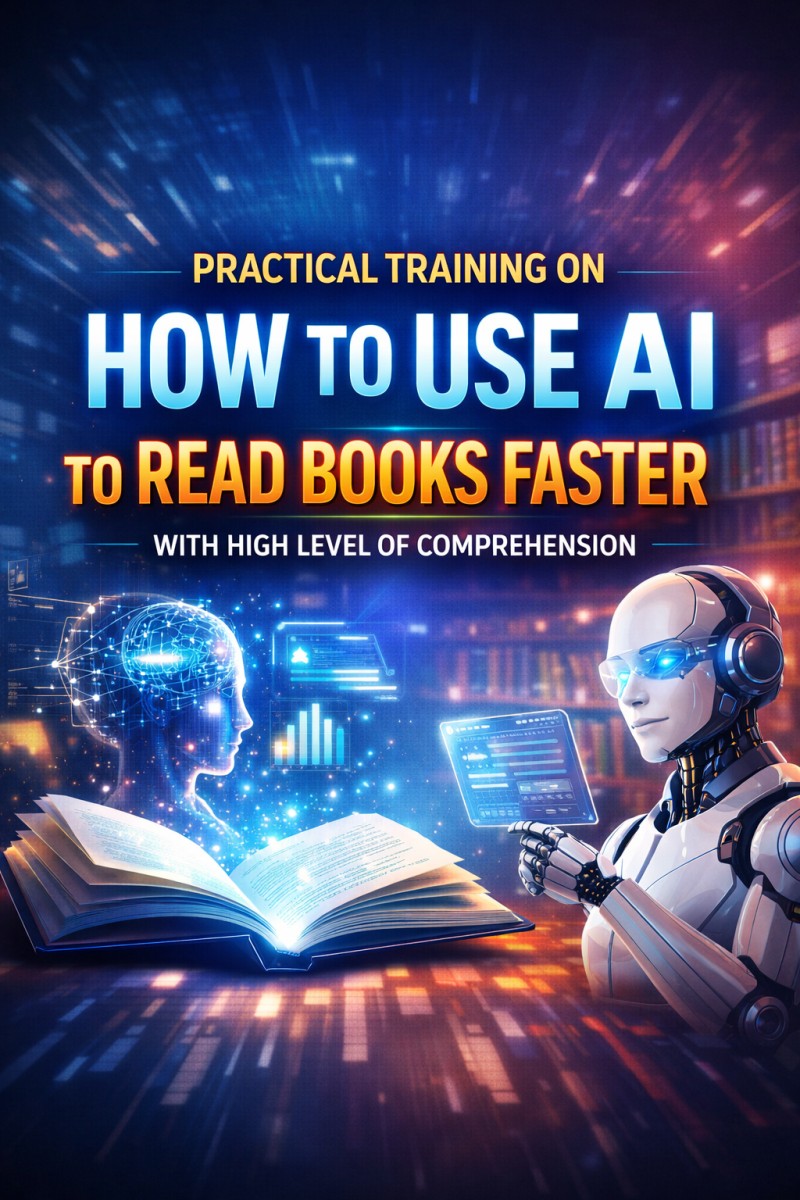 Buy PRACTICAL TRAINING ON HOW TO USE AI TO READ BOOKS FASTER WITH HIGH ...