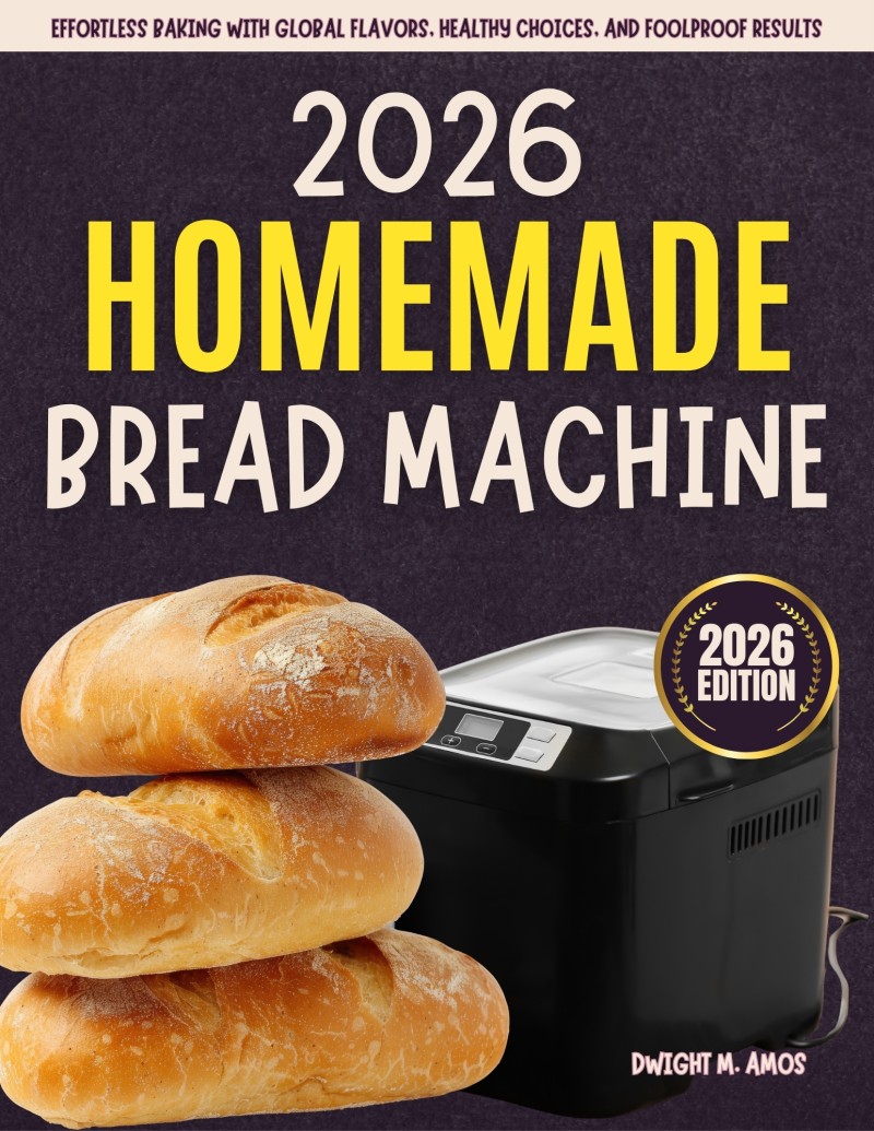 HOME MADE BREAD MACHINE COOKBOOK 2026: EFFORTLESS BAKING WITH GLOBAL FLAVORS, HEALTHY CHOICES, AND FOOLPROOF RESULTS