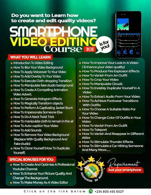 SMARTPHONE VIDEO EDITING 101.