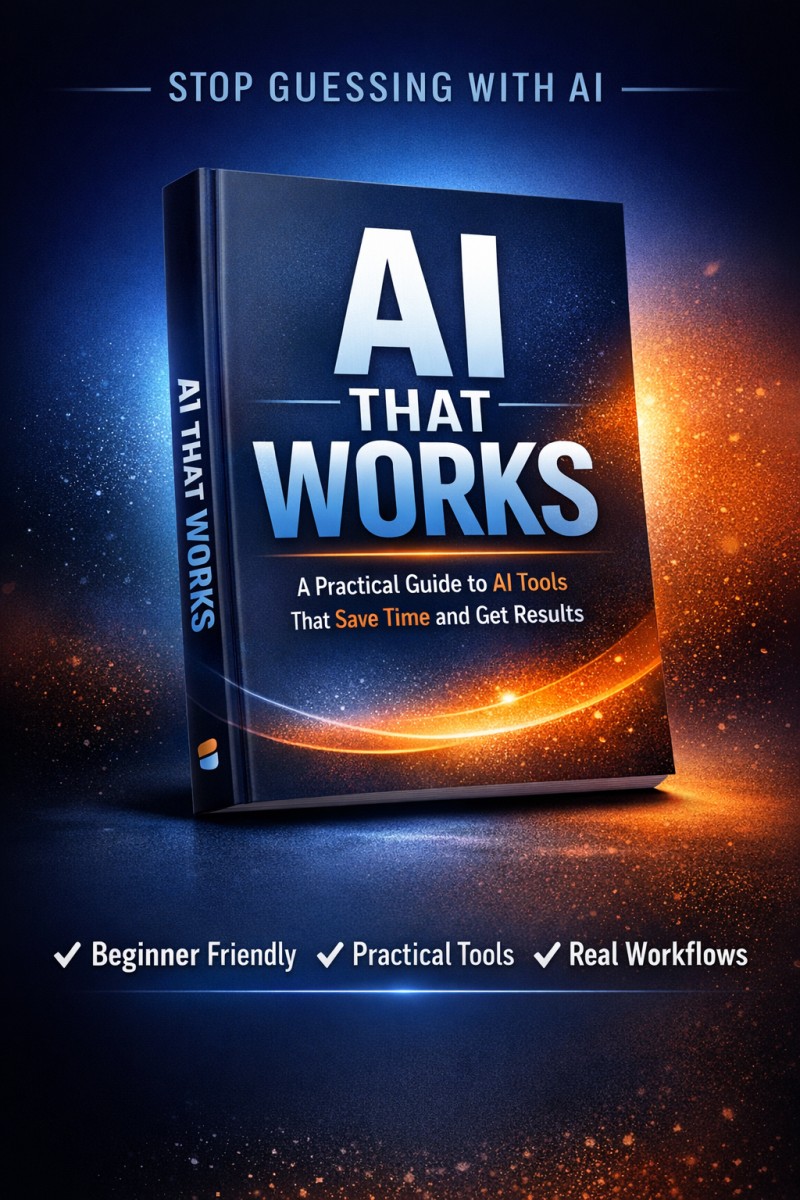 Ai That Works (A Practical Guide to AI Tools That Work Better, Save Time, and Get Results)