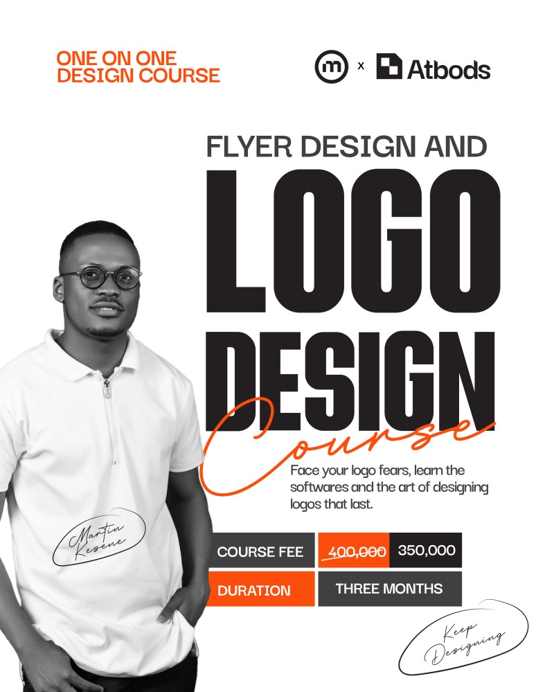 One on One flyer and logo design cource