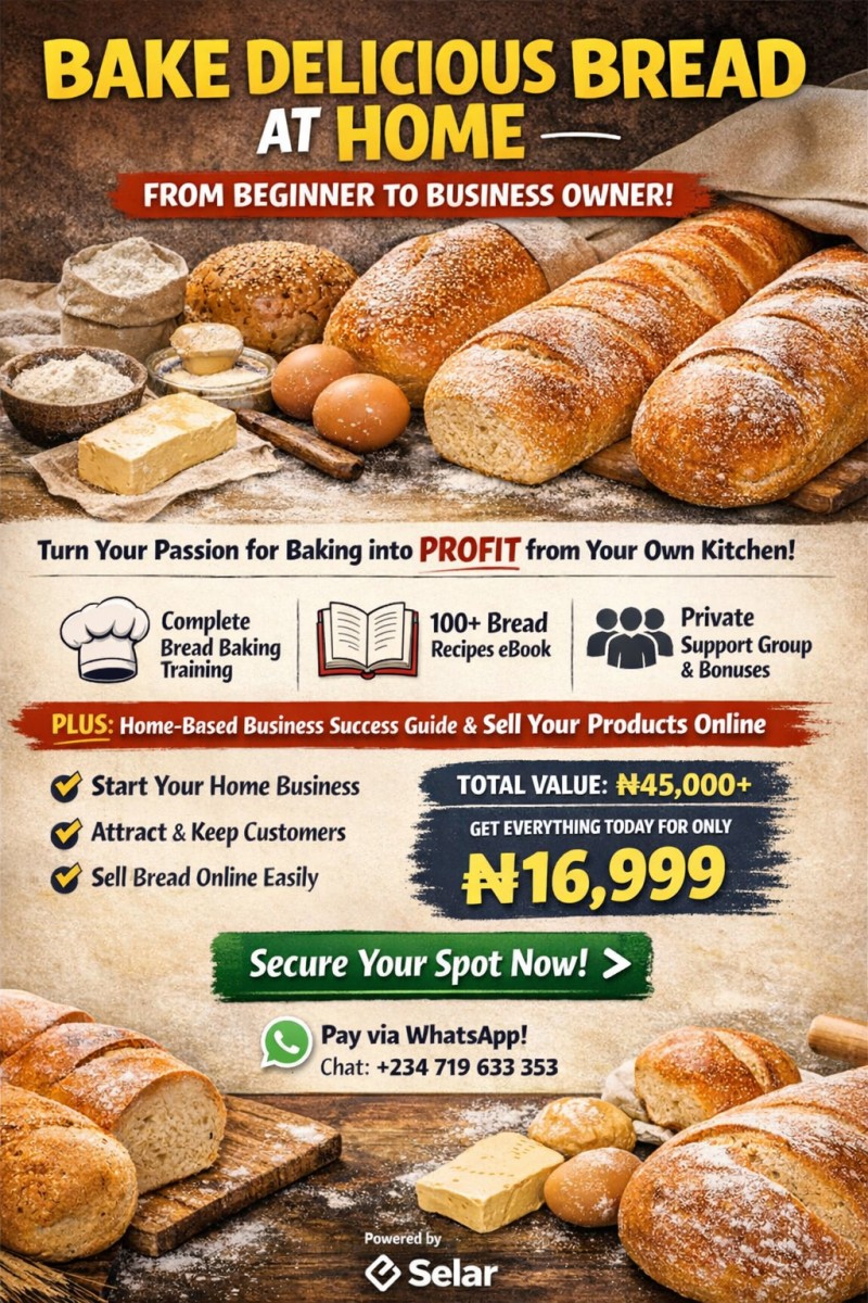🍞 Learn How to Bake Soft, Perfect Bread From Scratch — Even as a Beginner