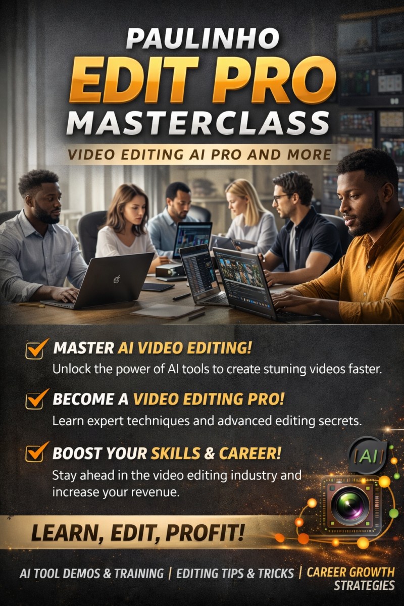 PAULINHO'S EDIT PRO MASTERCLASS