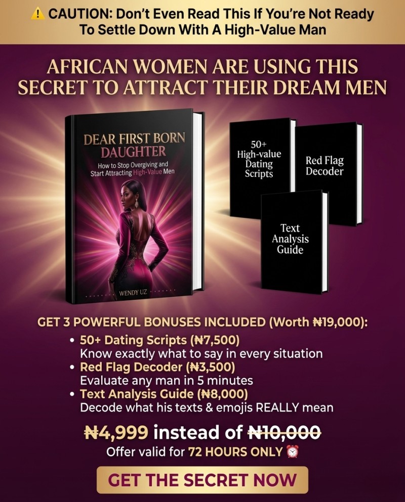 Dear Firstborn Daughter: Stop Overgiving & Start Attracting High-Value Men