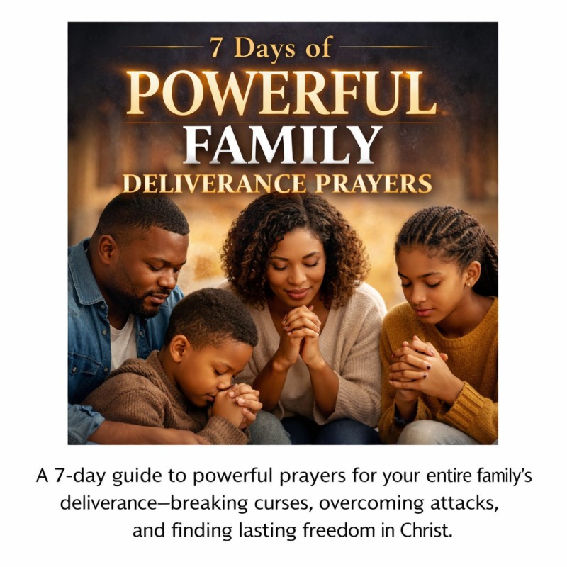 7 Days of Powerful Family Deliverance Prayers