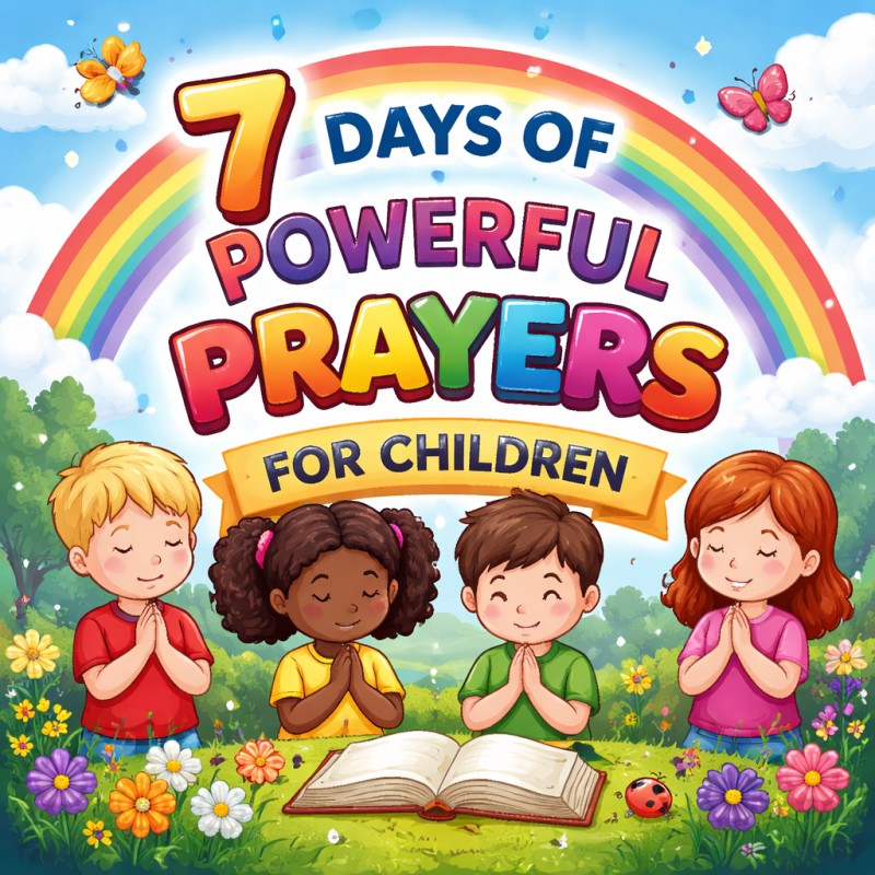 7 Days of Powerful Prayers for Children