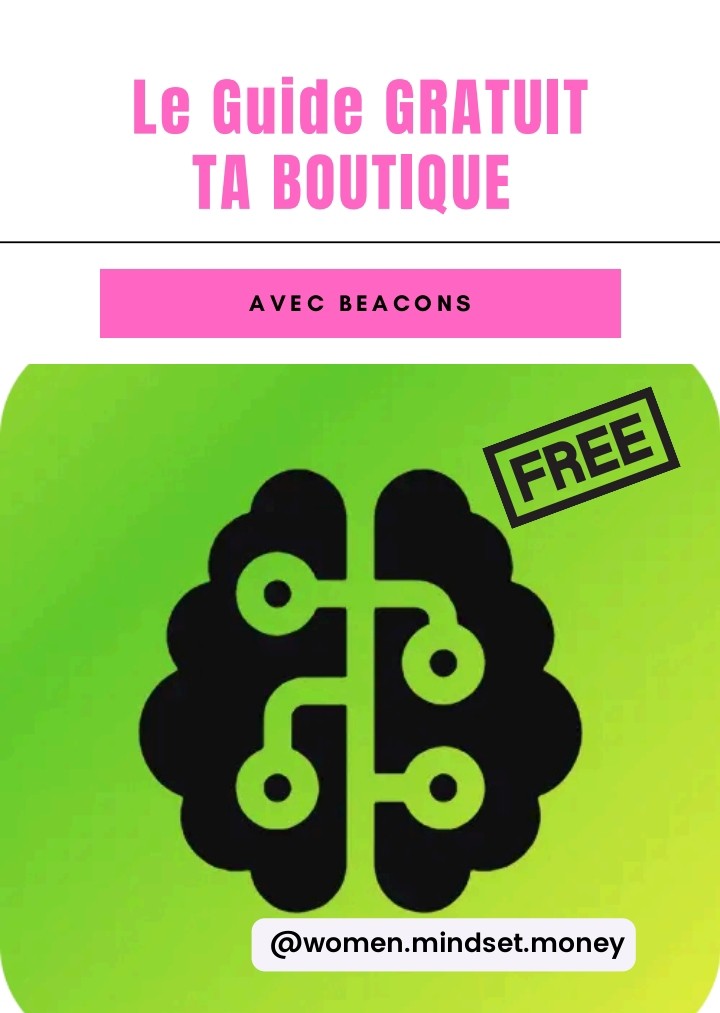 Le guide Gratuit pour créer ta boutique beacons