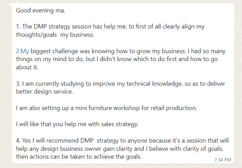 Customer review 5