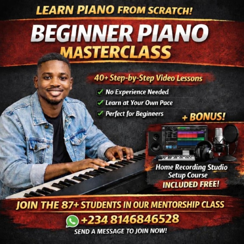 Beginners Piano master class