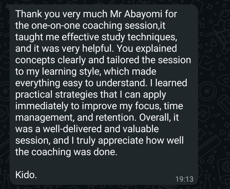 Customer review 1