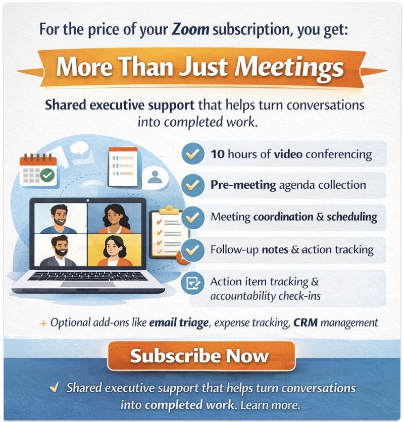 Shared Executive Support - Tier 1