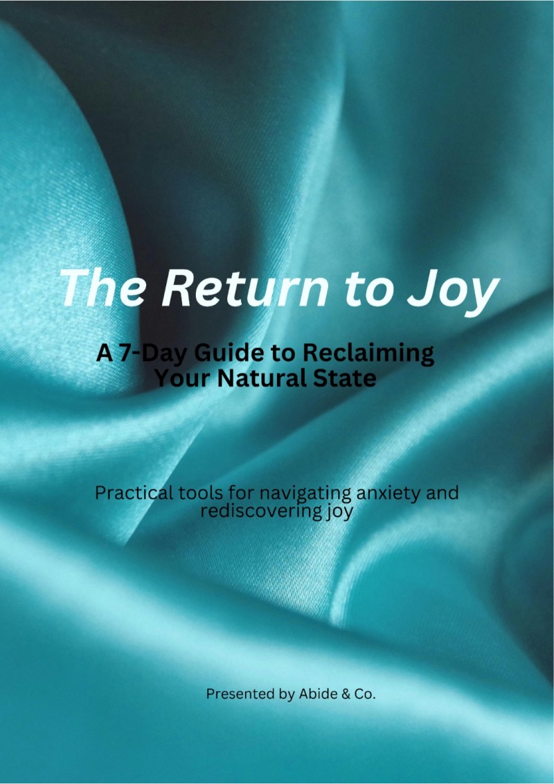 3 day free preview- Return to Joy
