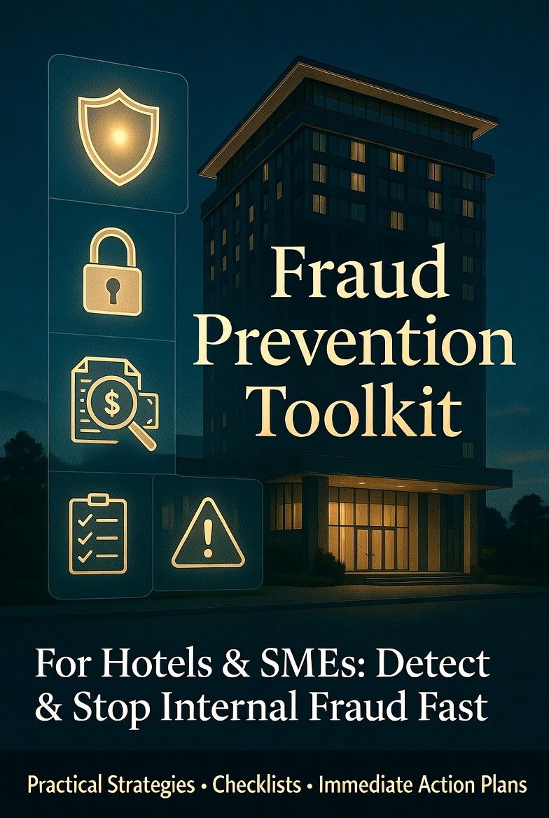 Fraud Prevention Toolkit for Hotels & SMEs: Detect & Stop Internal Fraud Fast (Protect Your Hard-Earned Revenue Before Internal Fraud Drains Your Business)