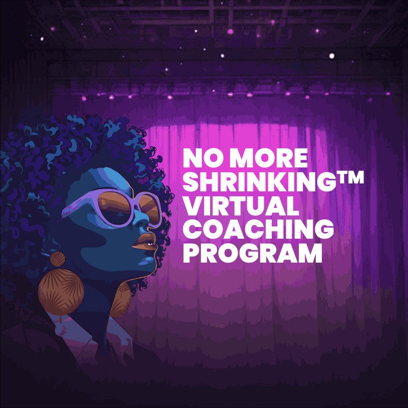 NO MORE SHRINKING - THE NEXT STEP