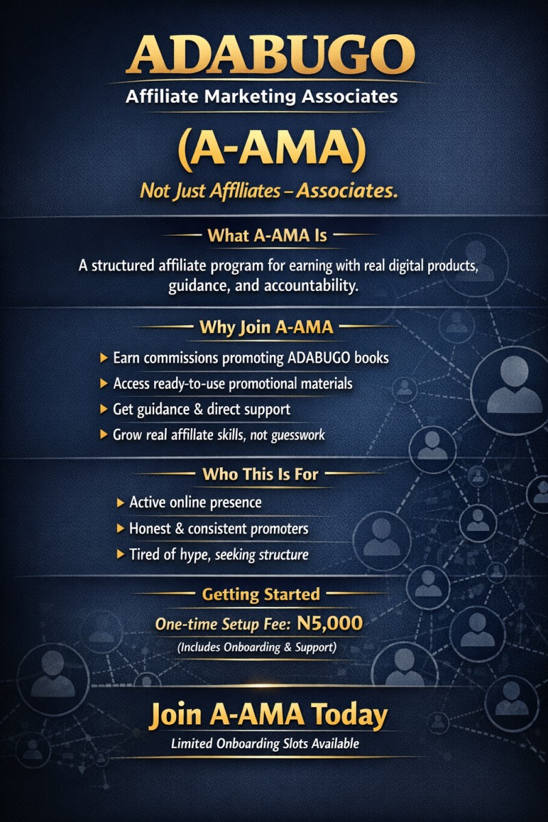 ADABUGO Affiliate Marketing Associates