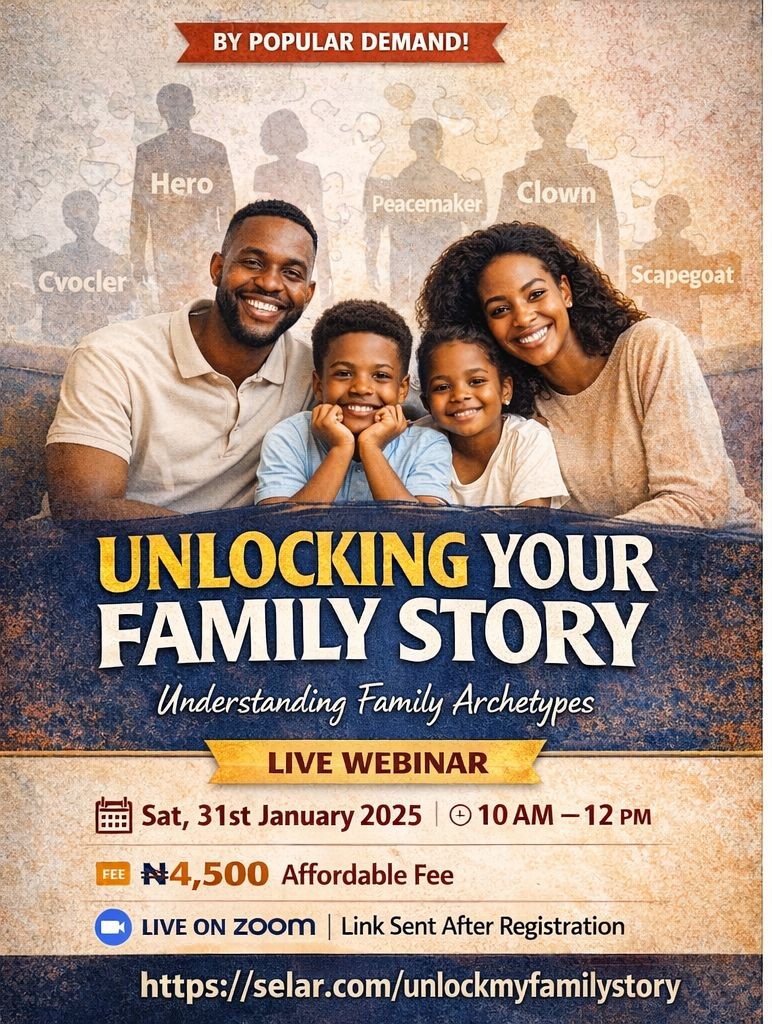 UNLOCKING YOUR FAMILY STORY: UNDERSTANDING FAMILY ARCHETYPES - LIVE WEBINAR