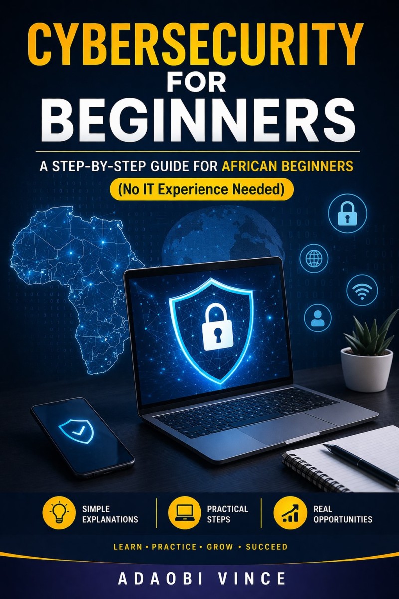 Cybersecurity for Beginners A Step-by-Step Guide For African Beginners  (No IT Experience Needed)
