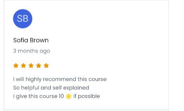 Customer review 3