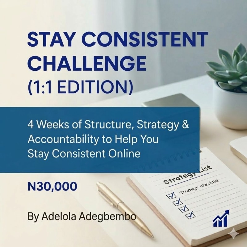 Stay Consistent Challenge (1:1 Edition)