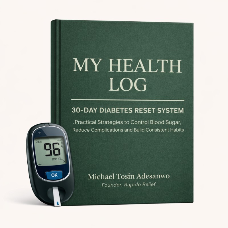 My Health Log: 30-Day Diabetes Reset System