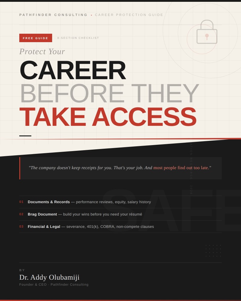 Protect Your Career Claude AI Prompt