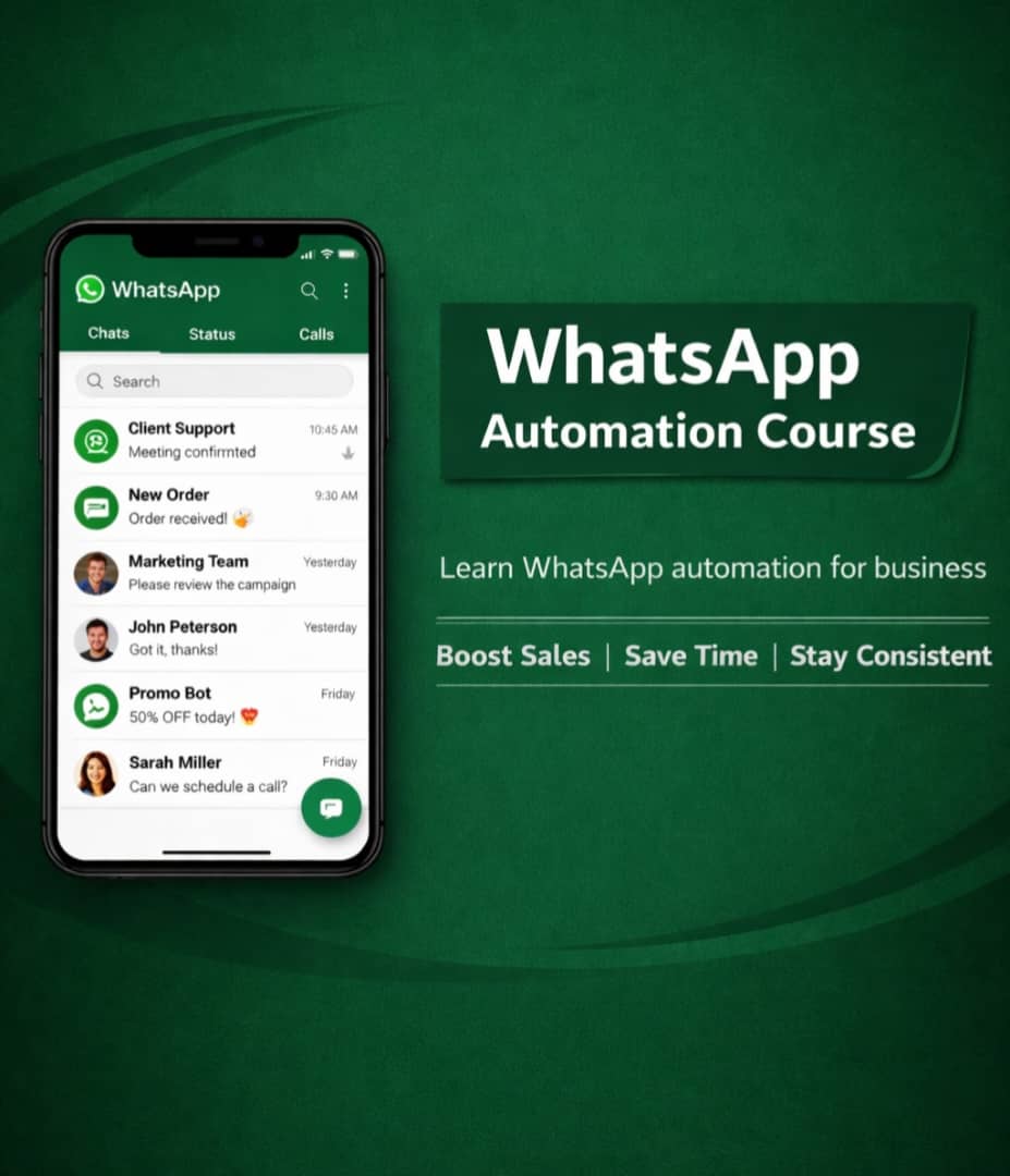WHATSAPP AUTOMATION COURSE