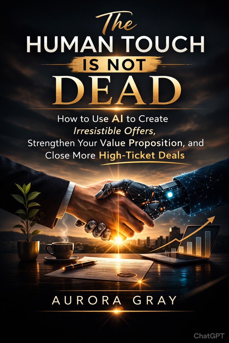 The Human Touch Is Not Dead: How to Use AI to Create Irresistible Offers, Strengthen Your Value Proposition, and Close More High-Ticket Deals