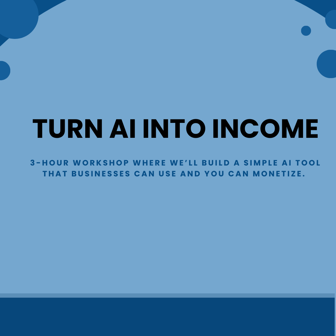 Build & Monetize an AI Lead Qualification Tool (Live Workshop)