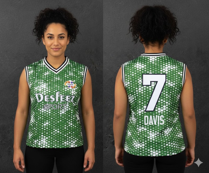 Desfeezsport Green Sleeveless