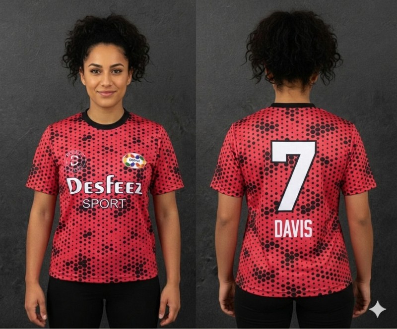 Desfeezsport Pink Female Jersey
