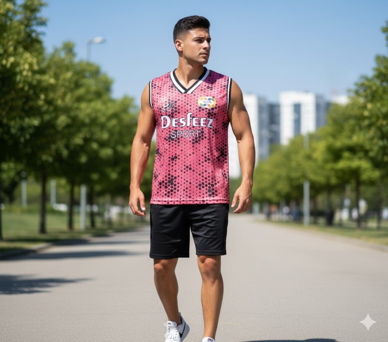 Desfeezsport Pink Sleeveless