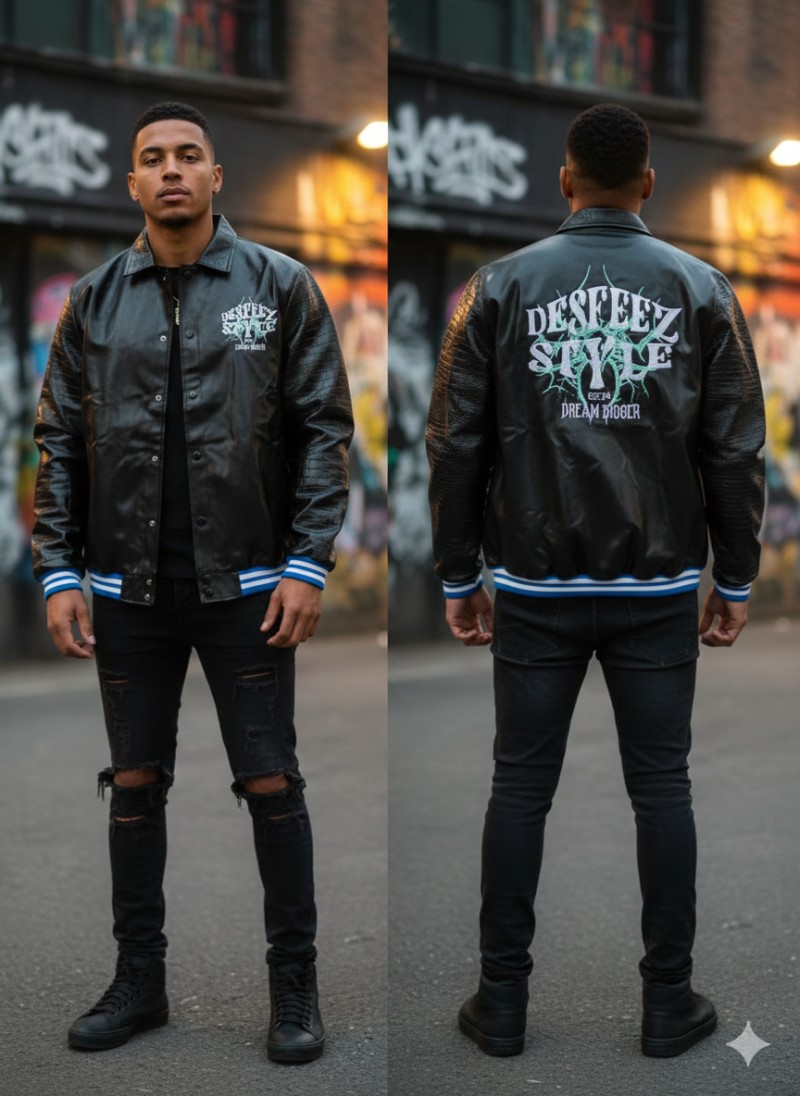 Desfeezstyle Leather Jacket