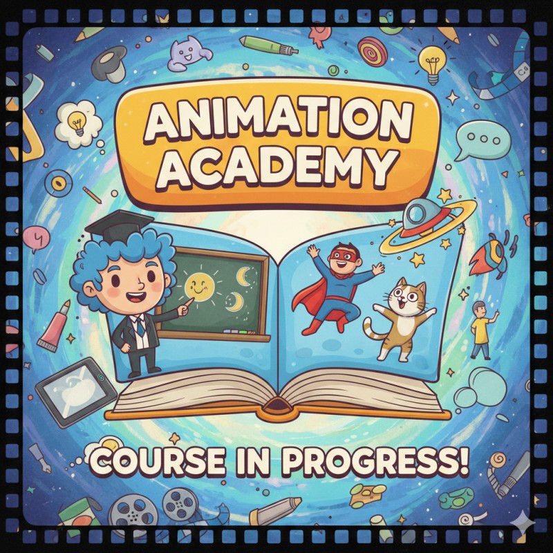 Cartoon animation course