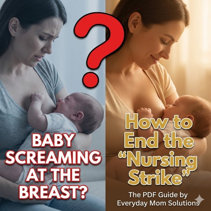 Baby Screaming at the Breast? How to End the "Nursing Strike" Why it works: